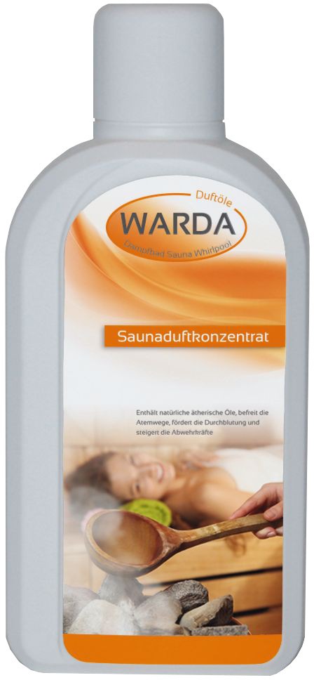 Warda Saunaaufguss Rosenholz – 1 Liter Duftkonzentrat | Natürliche ätherische Öle, Fördert Durchblutung & Wohlbefinden